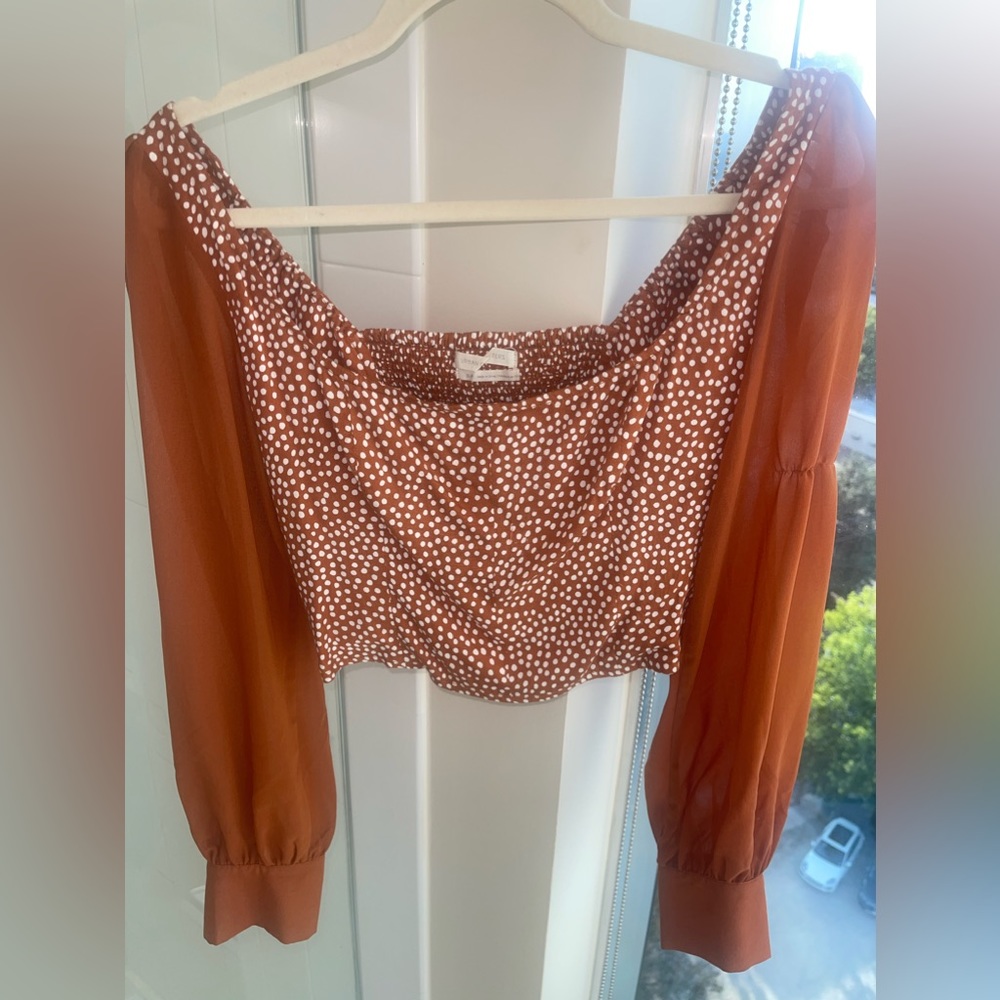 Urban Outfitters Cropped Blouse